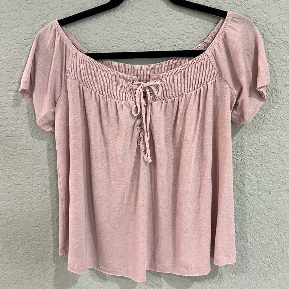 AE top with corset detailing. Size S